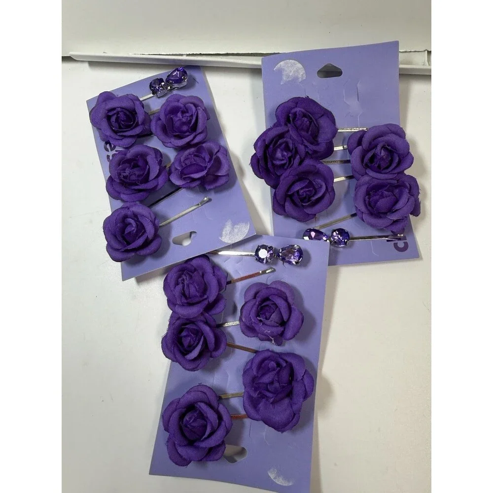 Claire’s Lot Of 17 Hair Accessories Assortment All New
